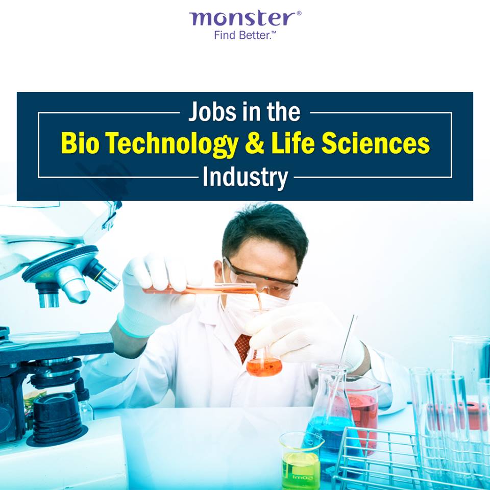 Jobs in Bio technology in india